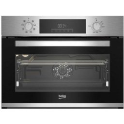 Horno Compacto Beko BBCM12300X 48L 45cm Hidrolítico A con Grill Inox