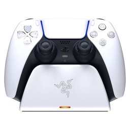 Razer Base de Carga Rápida para Mando Inalámbrico DualSense de PS5 Blanca