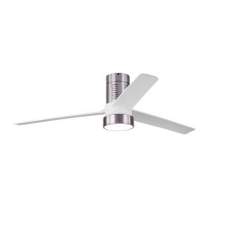 Fabrilamp Teo Ventilador de Techo con Mando y Temporizador Blanco