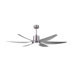 Fabrilamp Otto Ventilador de Techo con Motor DC y Mando 50W Níquel