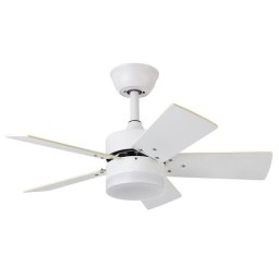 Fabrilamp Marta Ventilador de Techo con Motor DC Blanco