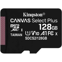 Kingston SDCS2/128GBSP Canvas Select Plus Tarjeta MicroSD Class 10 128GB
