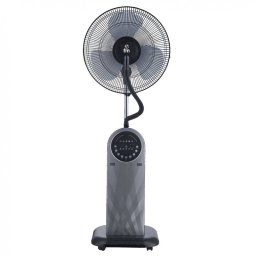 Fm Calefacción ND-95 Ventilador Nebulizador de Pie con Mando a Distancia 95W Gris