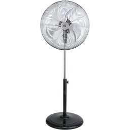 Fm Calefacción FP-45 Ventilador de Pie 90W Negro/Cromo