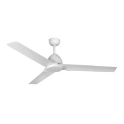 EDM Java Ventilador de Techo con Mando 60W 130cm