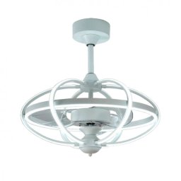 Bastilipo Miami Ventilador de Techo con Luz LED y Mando 40W