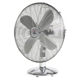 Fm Calefacción SM-140 Ventilador de Sobremesa 50W Cromo
