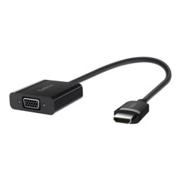 Belkin Adaptador HDMI a VGA con Audio Negro