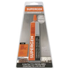 Pegamento Supergen Incoloro 75 Ml.