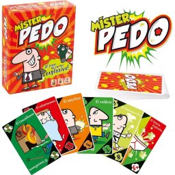 Míster Pedo- Juegos De Cartas, Imita Los Pedos Más Apestosos, Niños+ 8 Años, Dinámico Y Divertido