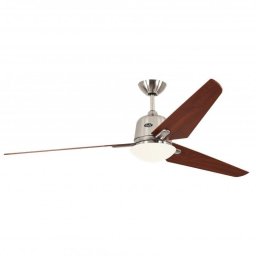 Ventilador de techo CasaFan Eco Aviatos BN-AH con luz, mando y motor DC