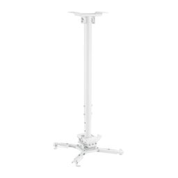 Kimex Soporte de Techo para Proyectores Altura 75-115cm Blanco