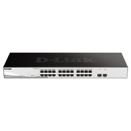 D-Link DGS-1210-26/E Smart+ Switch Gestionado 24 Puertos Ethernet Gigabit + 2 Puertos SFP
