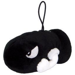 Sherwood Media Super Mario Peluche Bullet Bill 13cm