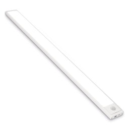 Ksix Sophia Tira LED 200 Lúmenes con Sensor de Movimiento y Batería 60cm Blanca