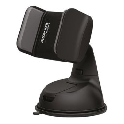 Promate Mount-2 Soporte Antideslizante 360° de Coche para Smartphone/GPS Negro