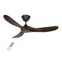 Ventilador de techo CasaFan 312217 Eco Genuino 122 cm 3 aspas nogal motor DC silencioso