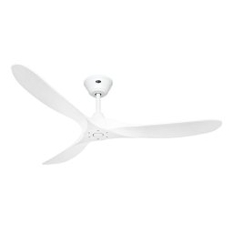CasaFan 315228 Eco Genuino Ventilador de Techo con Mando a Distancia 14W 152cm Blanco