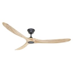Ventilador de techo CasaFan 318018 Eco Genuino 180 cm madera maciza negro mando a distancia