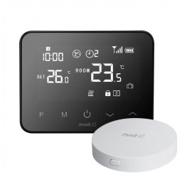 Muvit iO Termostato Inteligente Cableado y Hub para Internet