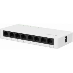 Gembird NSW-G8-01 Switch No Administrado Gigabit Ethernet 8 Puertos Blancos