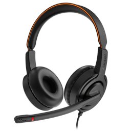 Axtel Voice UC45 Duo NC Auriculares USB/Jack 3.5mm para Oficina