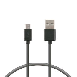 Contact Cable De Carga Y Datos USB-A/Micro USB 1m Negro
