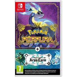 Pokémon Púrpura + Pack de Expansión "El Tesoro Oculto del Área Cero" Nintendo Switch