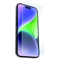 Muvit Protector Cristal Templado Plano Anti-reflejo para iPhone 15 Plus