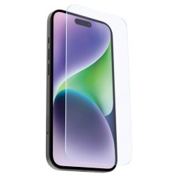 Muvit Protector Cristal Templado Plano Recycletek Anti-blue Light para iPhone 15