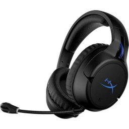 Auriculares HyperX Cloud Flight inalámbricos PS5 PS4 con Cancelación de Ruido, micrófono desmontable, Gaming, negros