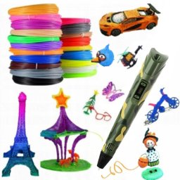 Arzopa Bolígrafo Inteligente 3D 36m, 12 Colores Camuflaje Verde