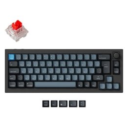 Keychron Q2 Pro QMK/VIA Teclado Mecánico Inalámbrico Fully Assembled Knob Carbon Black K Pro Red