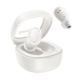 Baseus Bowie WM02 Auriculares inalámbricos Bluetooth con Estuche de Carga Blancos