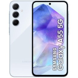 Samsung Galaxy A55 5G 8GB 6.6" 128GB Azul Claro Super AMOLED