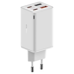 Baseus GaN6 Pro Cargador de Pared 65W USB-C/USB-A Blanco