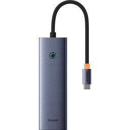 Baseus Flite 6 Port Hub USB-C a HDMI/USB-C/USB 3.2/RJ45