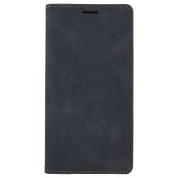 Funda para móvil La Casa de las Carcasas Libro Premium Piel Negra para Samsung Galaxy S22 Ultra