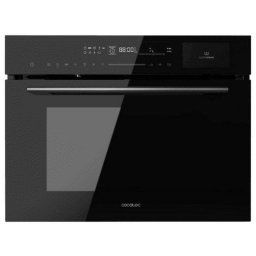 Horno Multifunción Cecotec Bolero Hexa MWS704500 Pirolítico 50L 45cm Microondas Vapor Negro