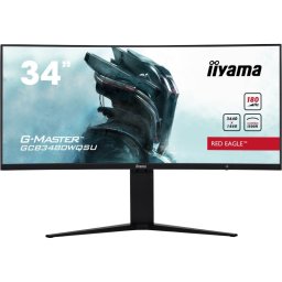 Iiyama G-Master GCB3480WQSU-B1 Red Eagle 34" LCD VA UltraWide QHD 180Hz FreeSync Premium Pro Curvo