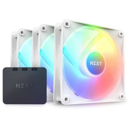 NZXT F120 RGB Core Triple Pack Ventilador Suplementario 120mm Blanco