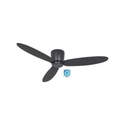 Ventilador de techo CasaFan Eco Plano II 132 cm negro Wi-Fi temporizador