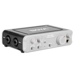 Boya BY-AM1 Mezclador Audio de Dos Canales para Dinámico/condensador