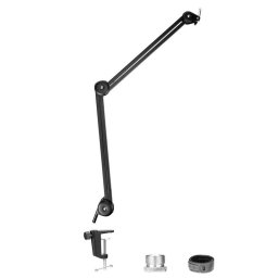 Boya BY-BA20 Brazo Articulado de Micrófono de Suspensión con Muelle 55cm X 62cm Adaptador 3/8" To 5/8