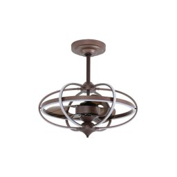 Lumit Imbat Ventilador de Techo con Luz y Mando a Distancia 152W 65cm 3 Aspas