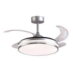Ventilador de techo Bel Air Kepler 72W LED 108 cm 4 aspas retráctiles mando
