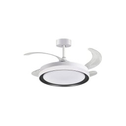 Ventilador de techo Bel Air Home Kigali Mini 48W LED 4 aspas retráctiles mando
