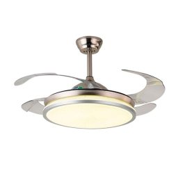 Ventilador de techo Bel Air Dune 72W 108cm LED 4 aspas retráctiles mando