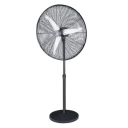 Iluminashop Ventilador de Pie 180W Negro/Plata
