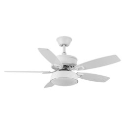 Iluminashop Ventilador de Techo LED 30W Blanco/Haya Motor DC